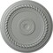 Ekena Millwork Alexandria Rope Ceiling Medallion (Fits Canopies up to 4 5/8"), 19 5/8"OD x 1 1/2"P, Primed White CM18AL - alternate 1